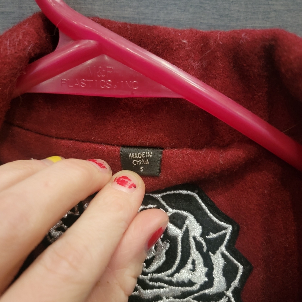 Guess Size Small Wool Long Jacket - image 4